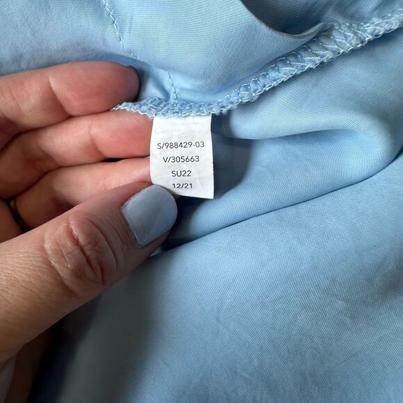 Athleta Calm Cool Sleeveless Spaghetti Strap V-Neck Cami Gray Women's Size 2X - Picture 9 of 10